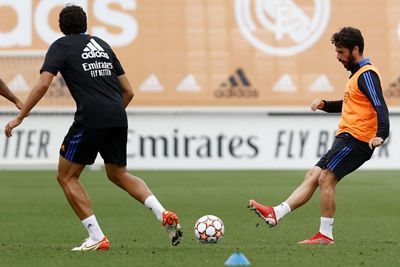 entrenamiento del real madrid