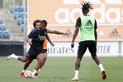 entrenamiento del real madrid