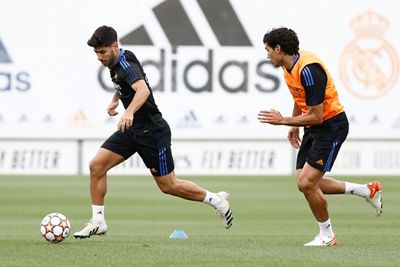 entrenamiento del real madrid