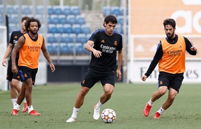 entrenamiento del real madrid