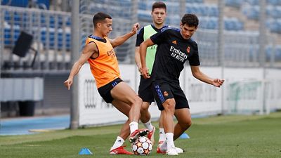 El Real Madrid prepara el debut en Champions