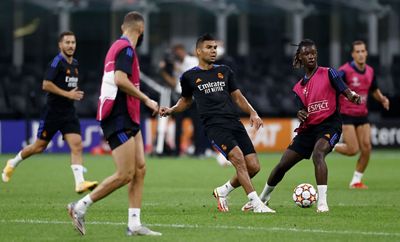 entrenamiento del real madrid en milán