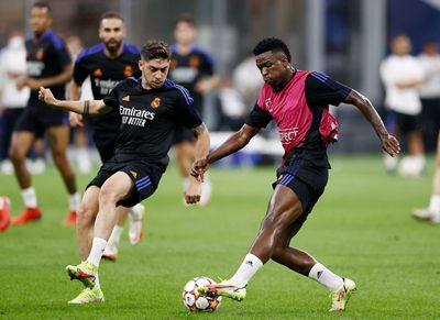 entrenamiento del real madrid en milán