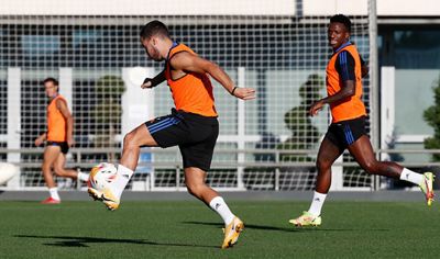 entrenamiento del real madrid