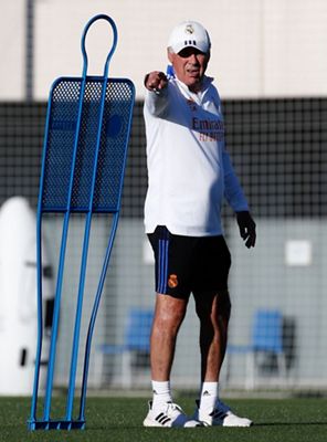 entrenamiento del real madrid