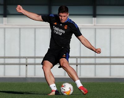 entrenamiento del real madrid