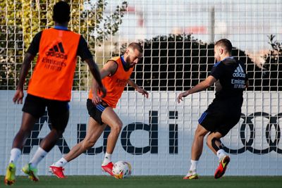 entrenamiento del real madrid