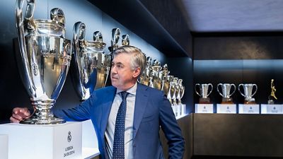 Ancelotti cumplió 800 partidos como entrenador en las grandes Ligas europeas