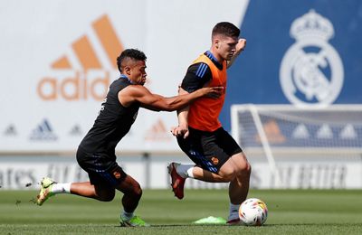 entrenamiento del real madrid