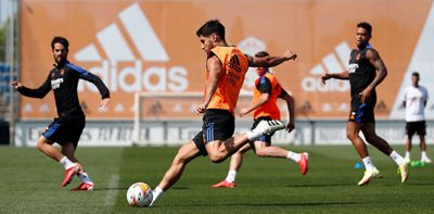 entrenamiento del real madrid