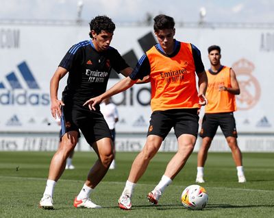 entrenamiento del real madrid