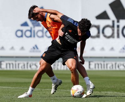 entrenamiento del real madrid