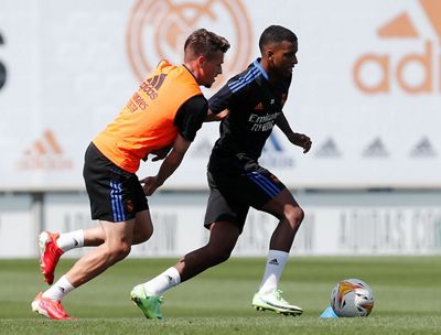 entrenamiento del real madrid