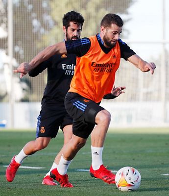 entrenamiento del real madrid