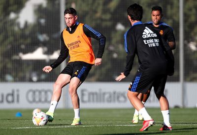 entrenamiento del real madrid