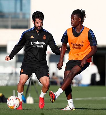 entrenamiento del real madrid