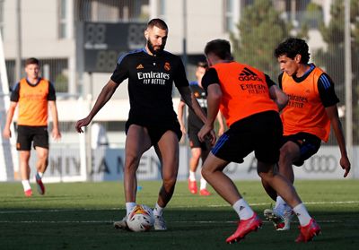 entrenamiento del real madrid