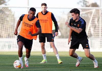 entrenamiento del real madrid