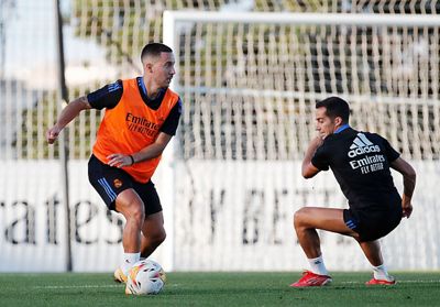 entrenamiento del real madrid