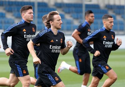 entrenamiento del real madrid