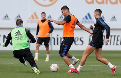 entrenamiento del real madrid