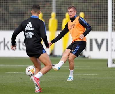 entrenamiento del real madrid