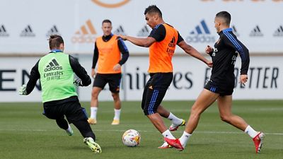 El equipo prepara el partido ante el Villarreal