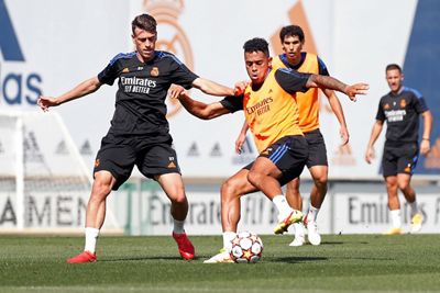 entrenamiento del real madrid