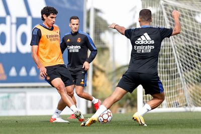 entrenamiento del real madrid