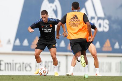 entrenamiento del real madrid