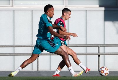 entrenamiento del real madrid