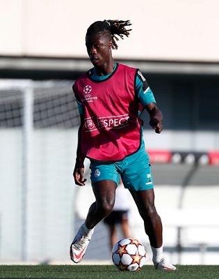 entrenamiento del real madrid