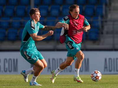 entrenamiento del real madrid