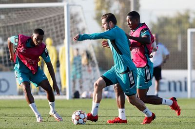 entrenamiento del real madrid
