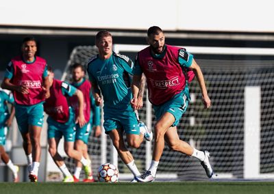 entrenamiento del real madrid