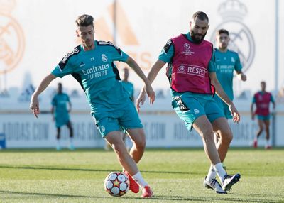 entrenamiento del real madrid