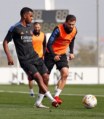 entrenamiento del real madrid
