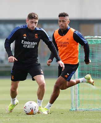 entrenamiento del real madrid
