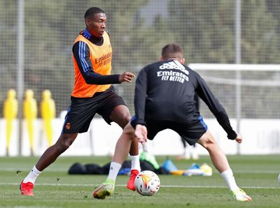 entrenamiento del real madrid