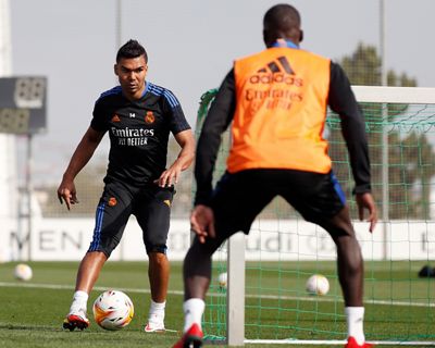 entrenamiento del real madrid