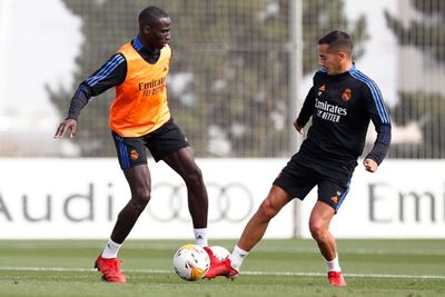 entrenamiento del real madrid
