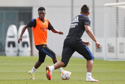 entrenamiento del real madrid