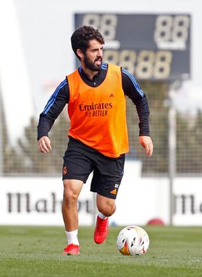 entrenamiento del real madrid