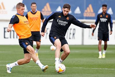 entrenamiento del real madrid