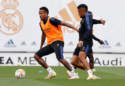 entrenamiento del real madrid