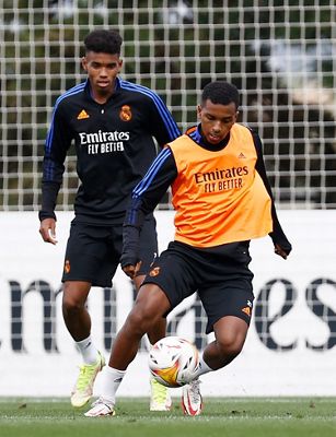 entrenamiento del real madrid