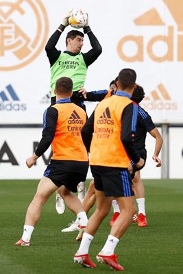 entrenamiento del real madrid