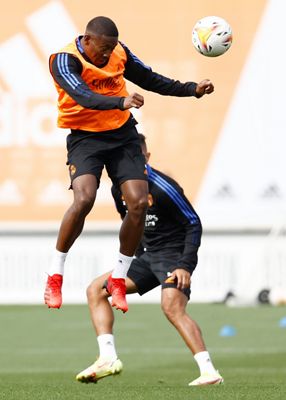 entrenamiento del real madrid