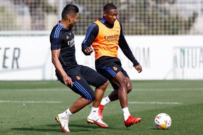 entrenamiento del real madrid