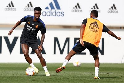 entrenamiento del real madrid